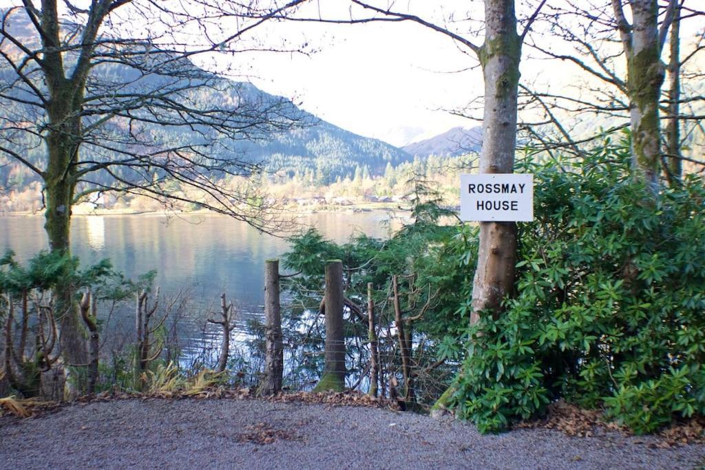 Rossmay House - 4 Bedroom Scottish Villa With Waterfront / Mountain Views Arrochar Esterno foto
